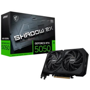 TARJETA DE VIDEO 5050 8GB DDR6 MSI SHADOW 2 X