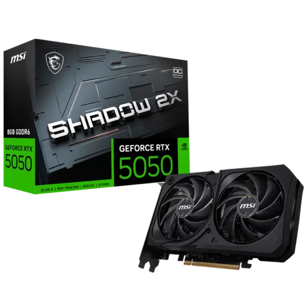 TARJETA DE VIDEO 5050 8GB DDR6 MSI SHADOW 2 X