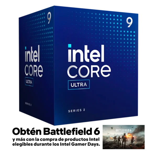 PROCESADOR  CORE ULTRA 9 285 2.5 CACHE 36 MB LGA 1851