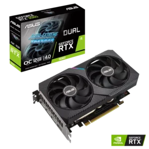 TARJETA DE VIDEO ASUS DUAL RTX 3060 12GB OC GDDR6