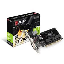 TARJETA DE VIDEO MSI GT 710 2GB DDR3 LP