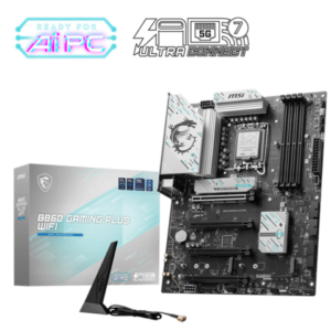 BOARD MSI B860 GAMING PLUS WIFI (A V R) DDR5 LGA 1851 CORE U.