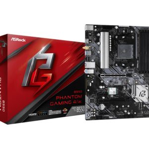 BOARD ASROCK B550 PHANTOM GAMING 4 AC WIFI AM4 (A V R) RYZEN 3RA