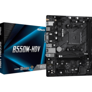 BOARD ASROCK B550M - HDV AM4 DDR4 (A V R) RYZEN 3RA