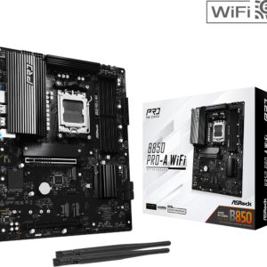 BOARD ASROCK B850 PRO - A WIFI AM5 DDR5 RYZEN AMD ™7000