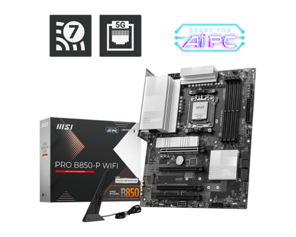 BOARD MSI PRO B850 - P WIFI AM5 DDR5 RYZEN AMD 7000