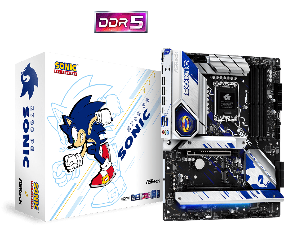 BOARD ASROCK Z790 PG SONIC DDR5 LGA 1700 12TH 13TH 14TH