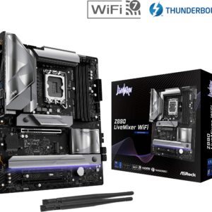 BOARD ASROCK Z890 LIVEMIXER WIFI (A V R) DDR5 LGA 1851 C. ULTRA