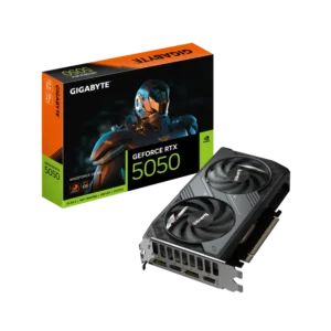 TARJETA DE VIDEO GIGABYTE RTX 5050 DE 6GB WINFORCE OC