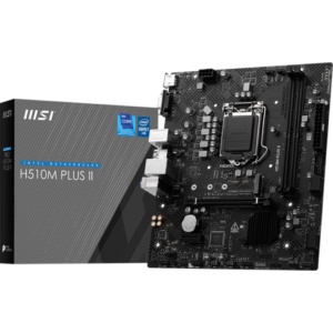 BOARD MSI H510M PLUS II (A V R) DDR4 1200 10 11 TH