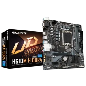 BOARD GIGABYTE H610M - H DDR4 (A V R) LGA 1700 12TH 13TH GEN