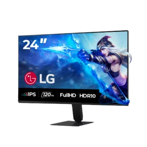 MONITOR LG IPS FULL HD DE 24″ CON 120HZ Y DISEÑO SIN BORDES 24U411A-B
