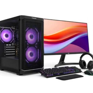 PC GAMER KYLE AMD RYZEN 7 5700G MAS MONITOR DE 24 LG 120 HZ