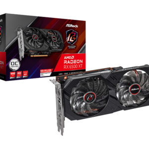 TARJETA DE VIDEO ASROCK RX 6500 XT 4 GB DDR6 PHANTOM GAMING