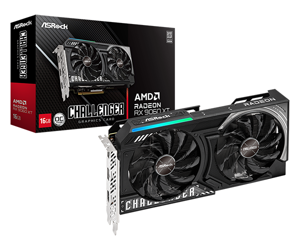 TARJETA DE VIDEO ASROCK RX 9070 XT 16 GB DDR6 STEEL LEGEND
