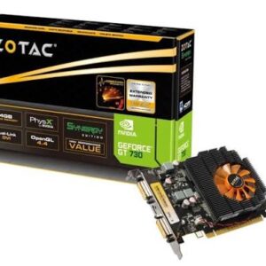 TARJETA DE VIDEO ZOTAC GT 730 4GB DDR3 LP