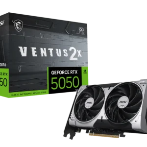 TARJETA DE VIDEO MSI RTX 5050 8 GB VENTUS 2X OC GDDR6